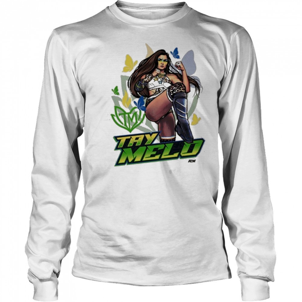 Tay Melo Series AEW T-shirt Long Sleeved