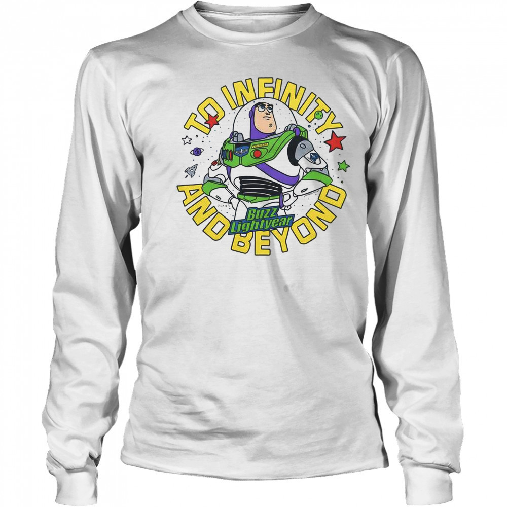 Toy Story Buzz Lightyear To Infinity And Beyond T-Shirt Long Sleeved