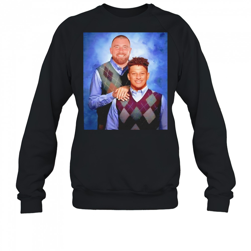 Travis Kelce and Patrick Mahomes Kansas City Chiefs NFL Step Brothers shirt Sweatshirt