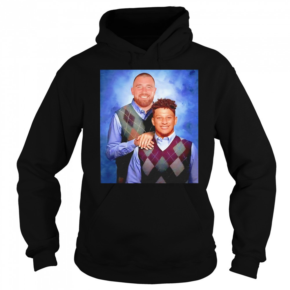 Travis Kelce and Patrick Mahomes Kansas City Chiefs NFL Step Brothers shirt Sweatshirt