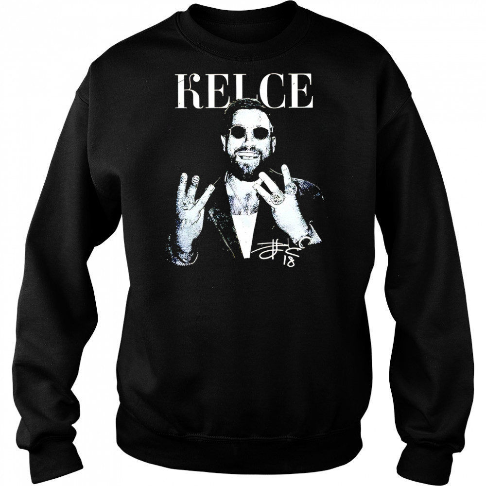 Travis Kelce Kansas City Chiefs NFL Football Game day signature shirt Hoodie
