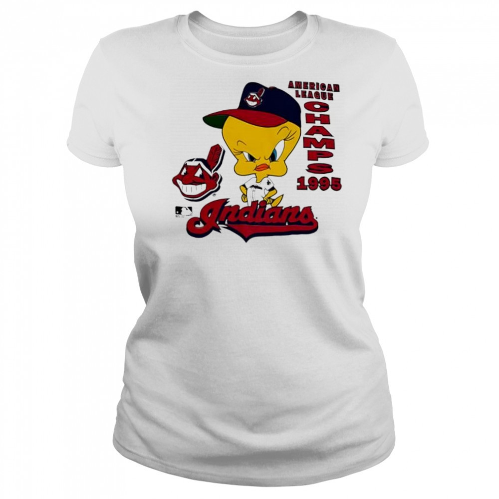 Tweety Bird Cleveland Guardians American League Champs 1995 shirt Women's T-shirt
