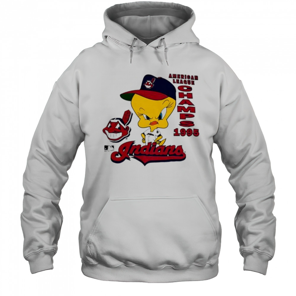 Tweety Bird Cleveland Guardians American League Champs 1995 shirt Hoodie