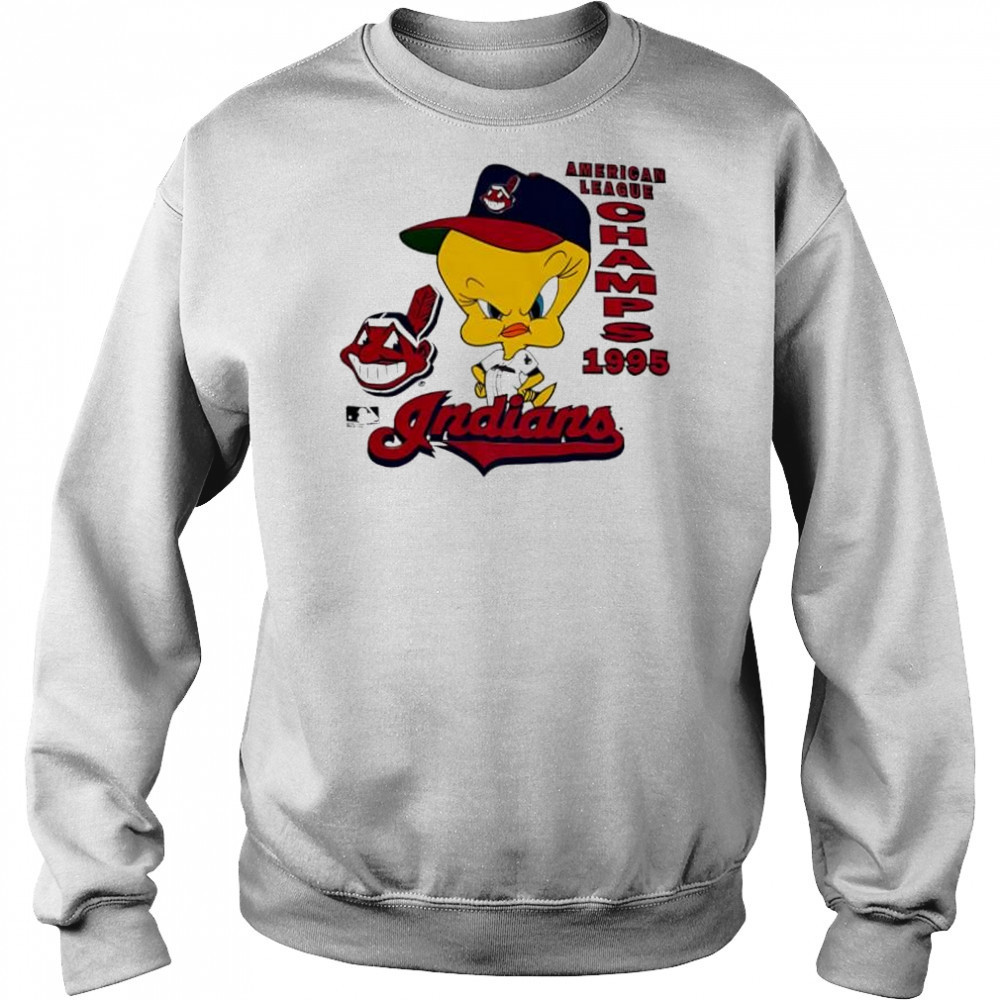 Tweety Bird Cleveland Guardians American League Champs 1995 shirt Hoodie