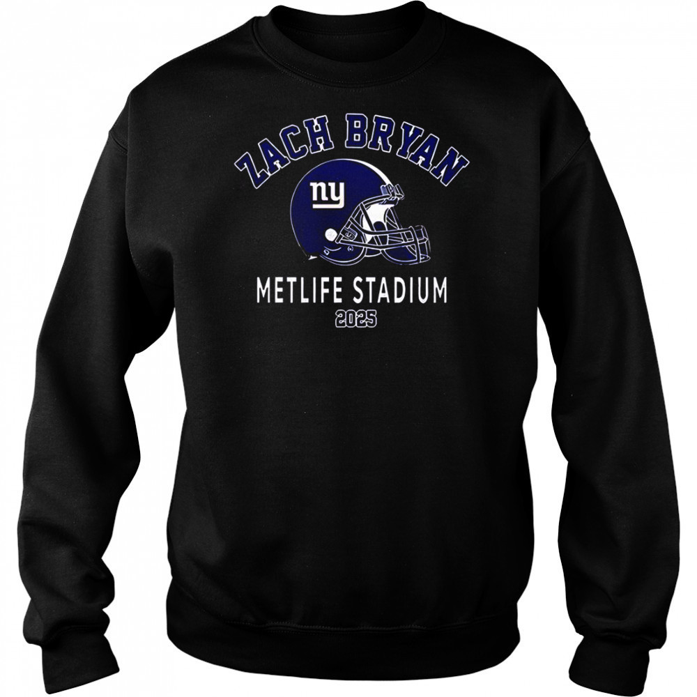 Zach Bryan New York Giants Kings Of Leon T-Shirt Hoodie
