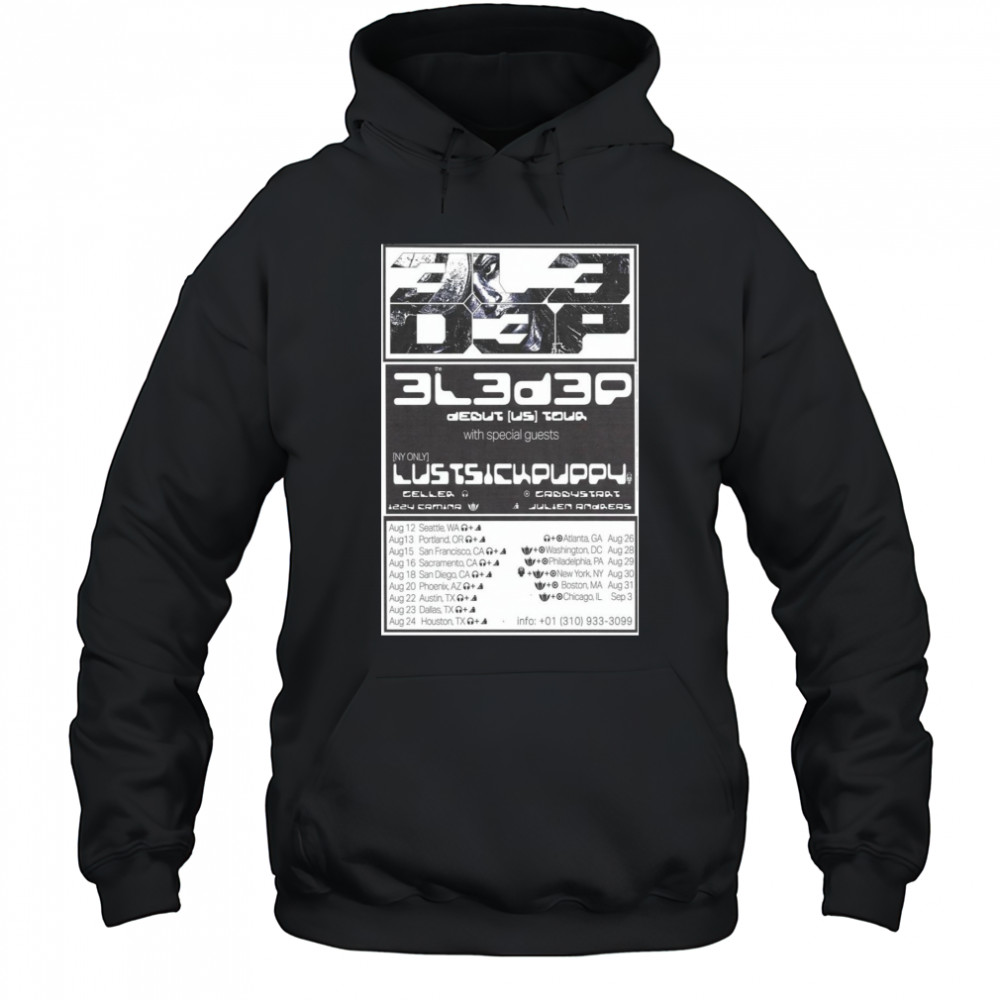 3L3D3P USA TOUR POSTER T-Shirt Hoodie