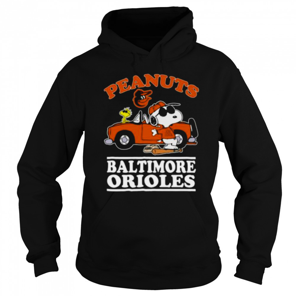 Baltimore Orioles Peanuts Snoopy Shirt Sweatshirt