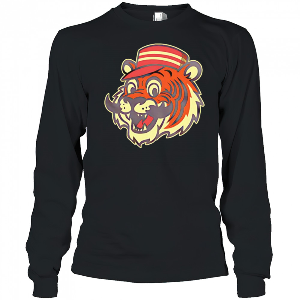 Baseball Tiger shirt Long Sleeved