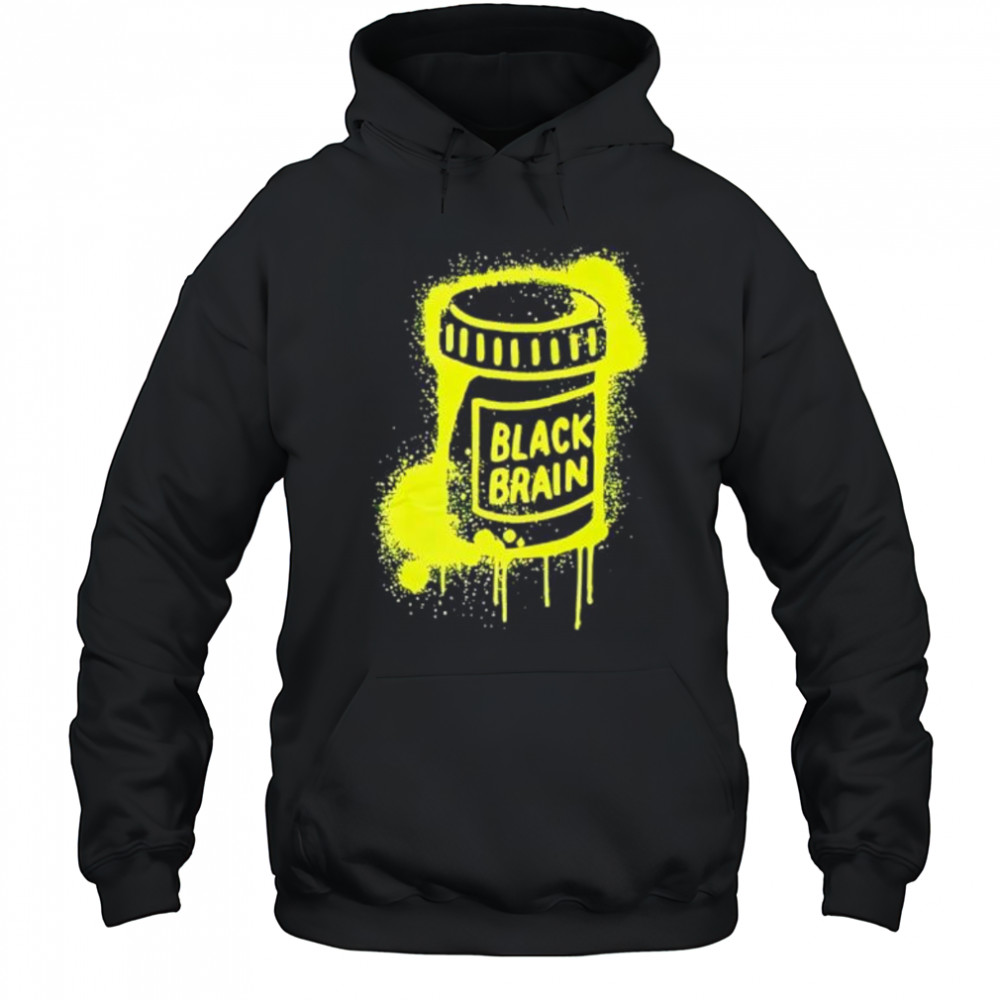 Black Brain shirt Hoodie