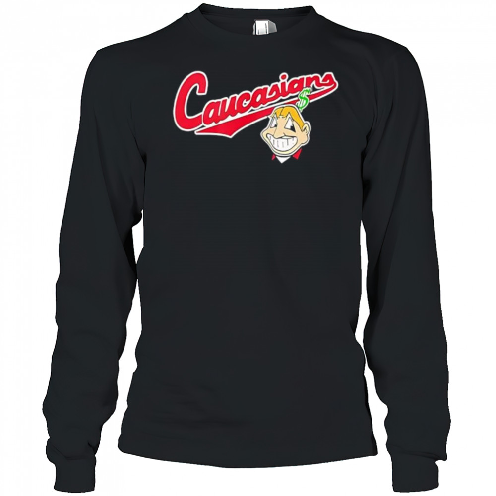 BomanI jones caucasians chief wahoo shirt Long Sleeved