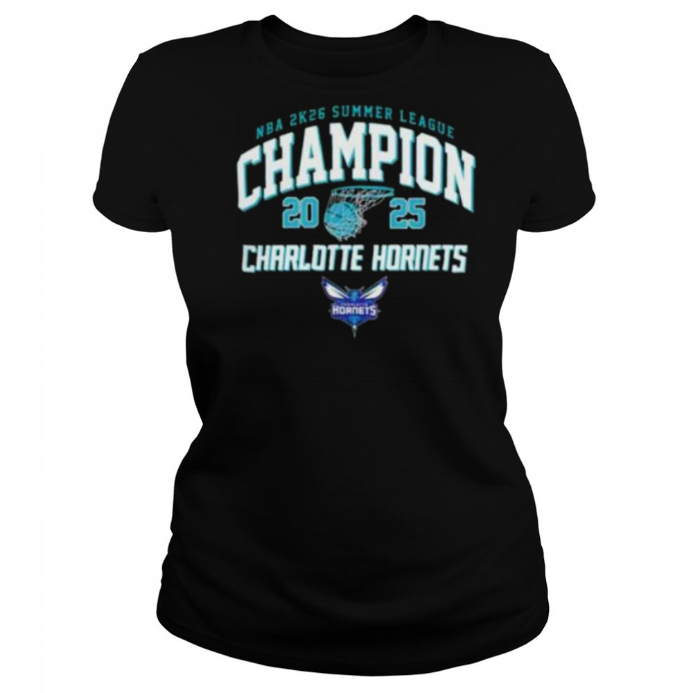 Charlotte Hornets NBA 2k26 Summer League 2025 Las Vegas Champions shirt Women's T-shirt