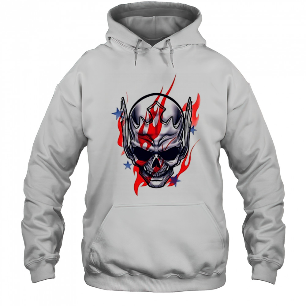 Cody Rhodes Skull Stars and Stripes shirt Hoodie