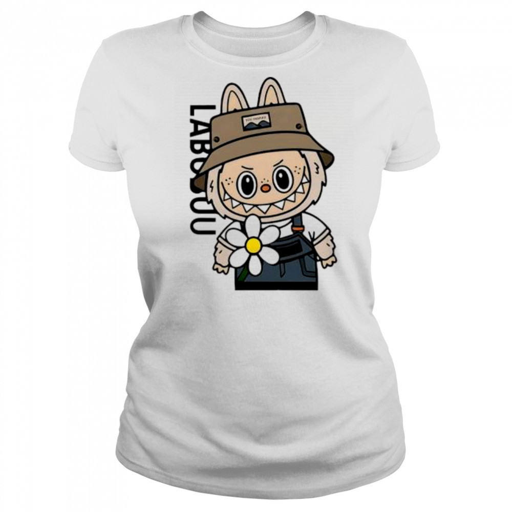 Cute Labubu Daisy Flower shirt Women's T-shirt