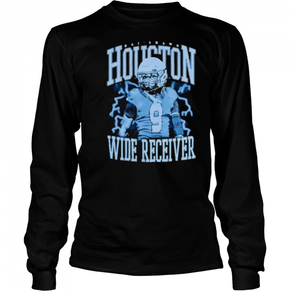 Dai’shawn Houston Indiana State Football Wide Receiver Graphic T Shirt Long Sleeved
