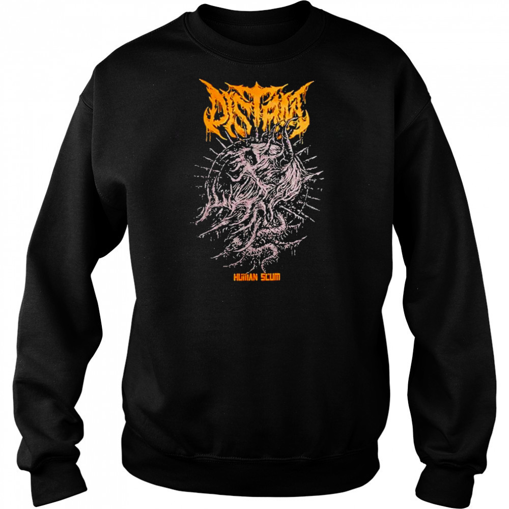 Distant Human Scum T-Shirt Hoodie