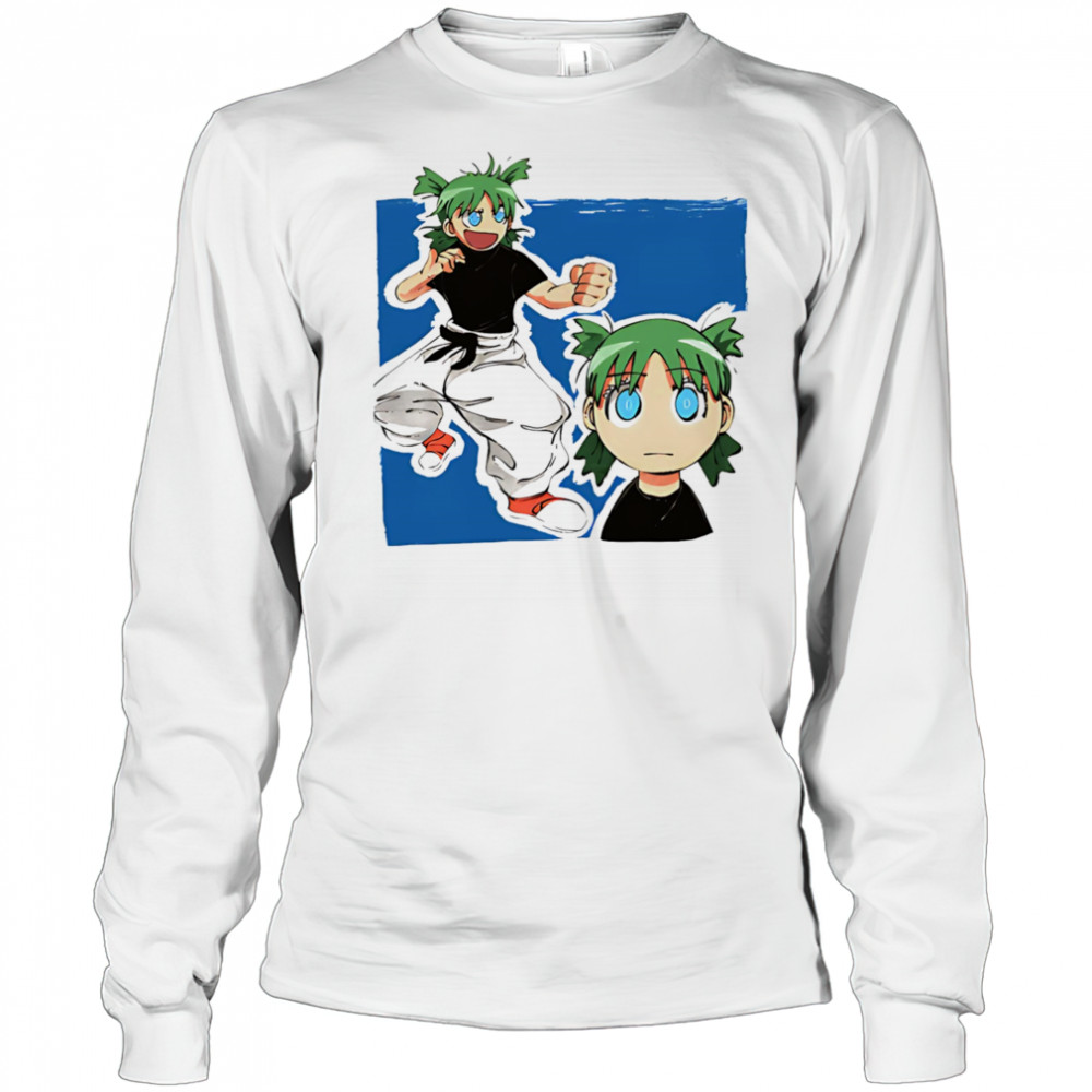 Gojou satoru and koiwai yotsuba shirt Long Sleeved