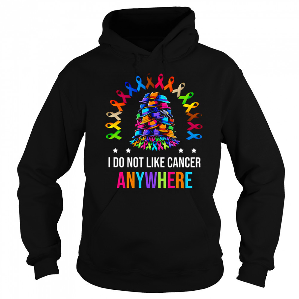 I Do Not Like Cancer Anywhere shirt Sweatshirt