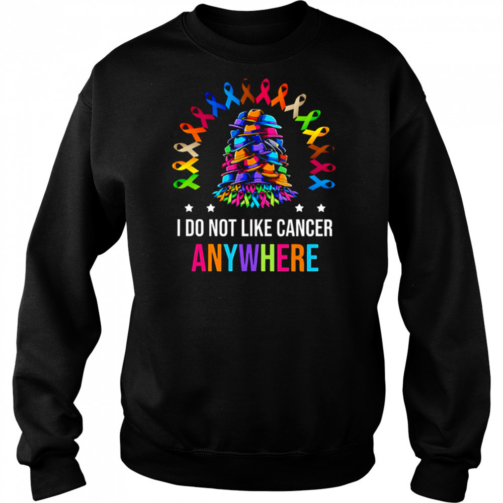 I Do Not Like Cancer Anywhere shirt Hoodie