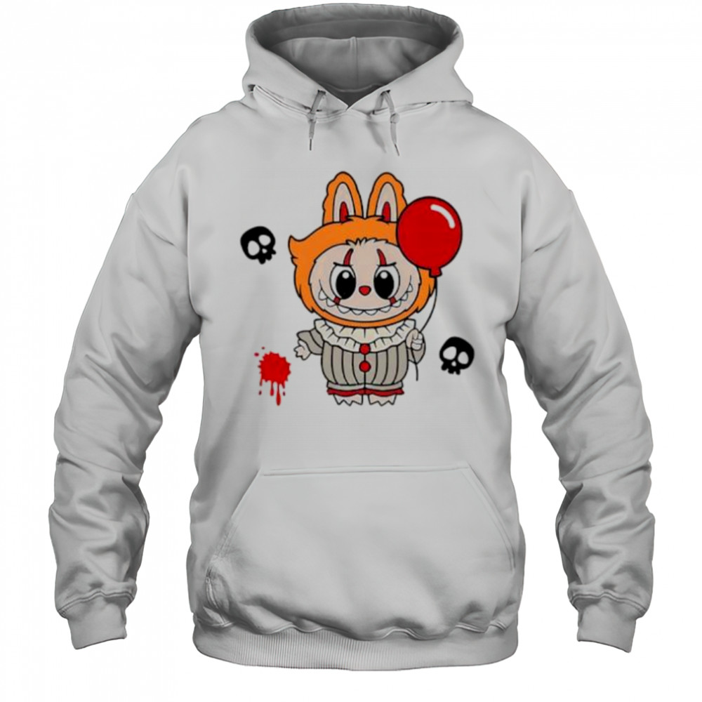 Labubu Pennywise The Monsters Halloween shirt Hoodie