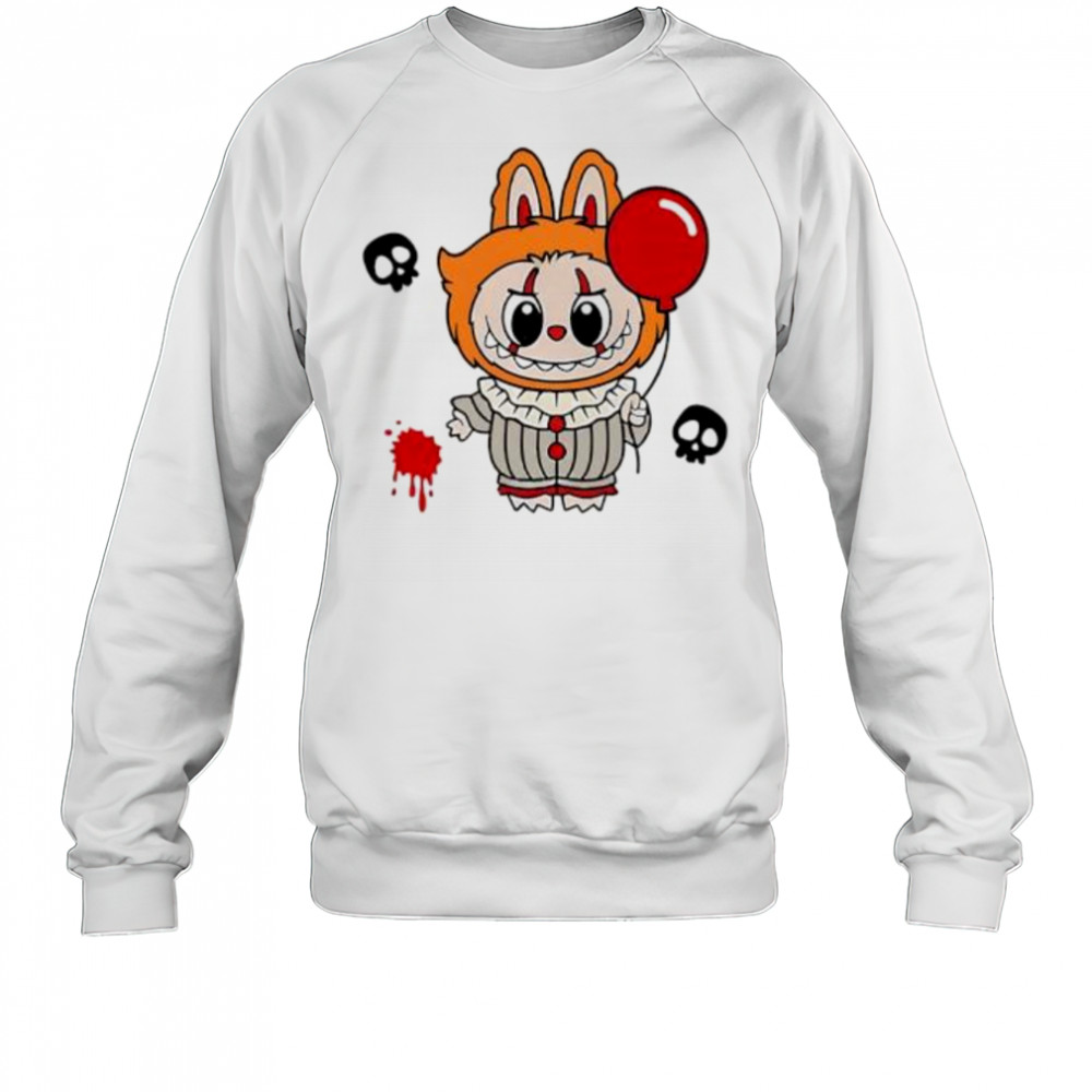 Labubu Pennywise The Monsters Halloween shirt Sweatshirt