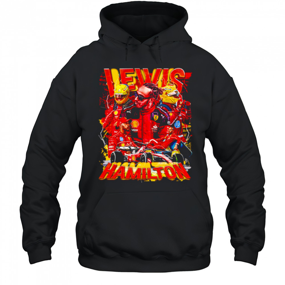 Lewis Hamilton the Goat F1 Range graphic shirt Hoodie