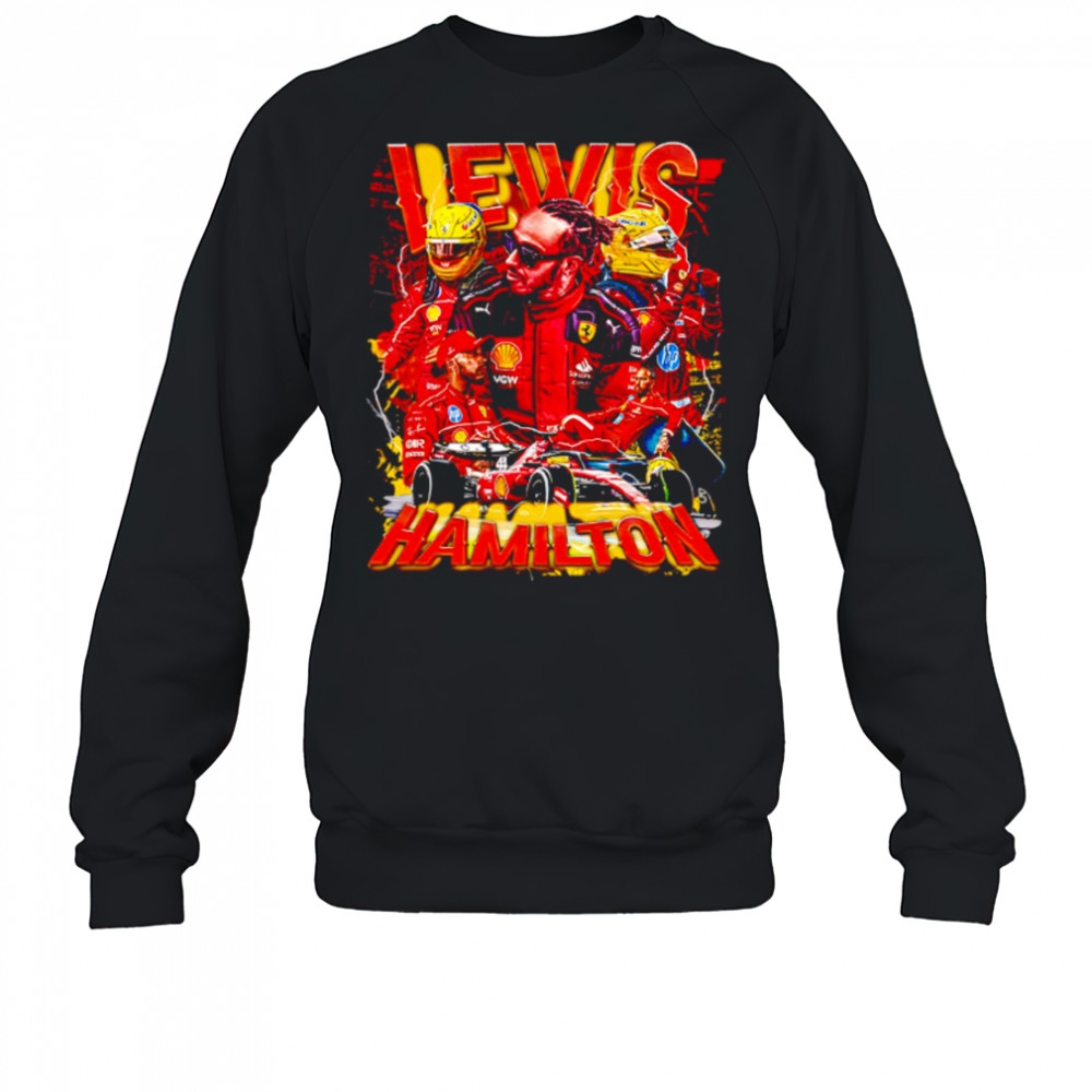 Lewis Hamilton the Goat F1 Range graphic shirt Sweatshirt