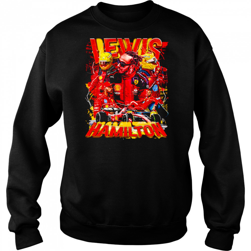 Lewis Hamilton the Goat F1 Range graphic shirt Hoodie