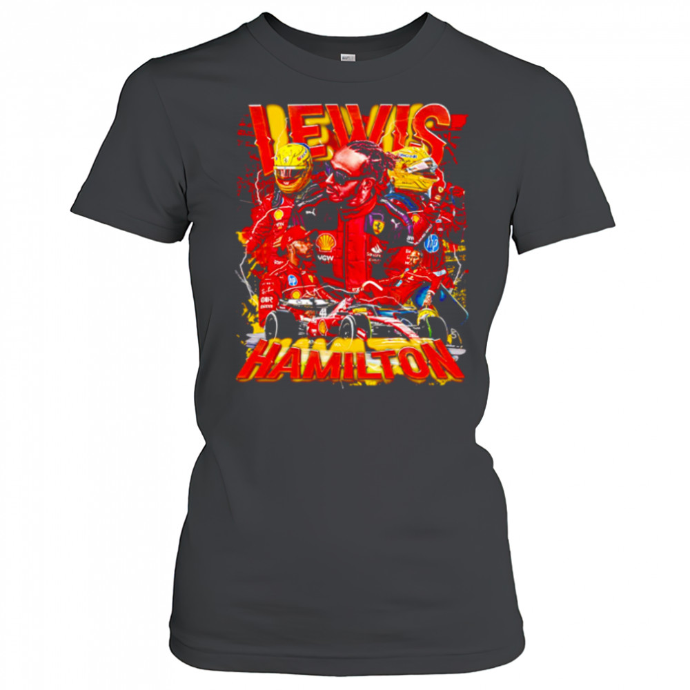 Lewis Hamilton the Goat F1 Range graphic shirt Women's T-shirt
