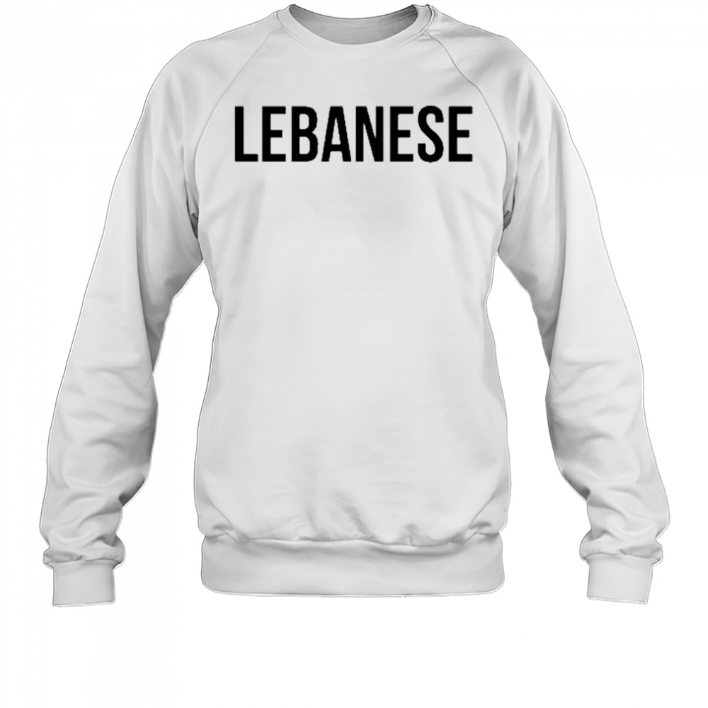 Mattie Westbrouck Wearing Lebanese T-Shirt Sweatshirt