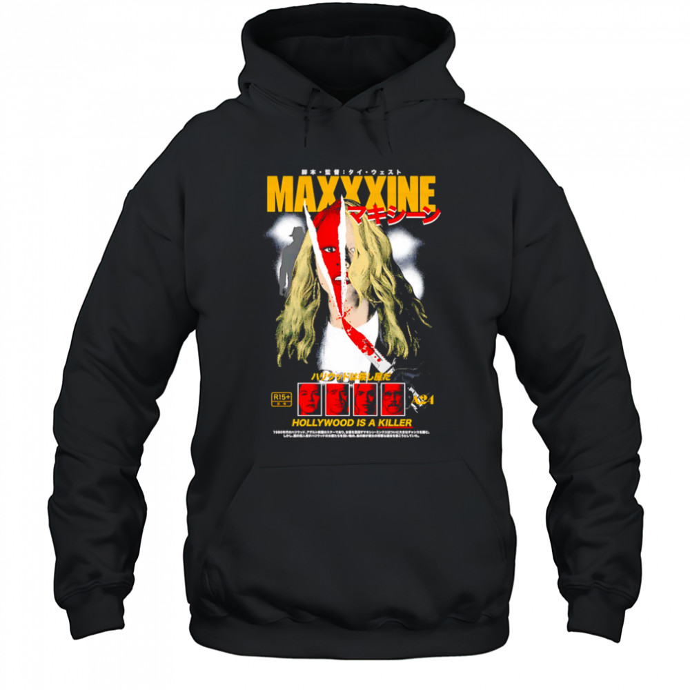 Maxxxine Hollywood is a killer graphic shirt Hoodie