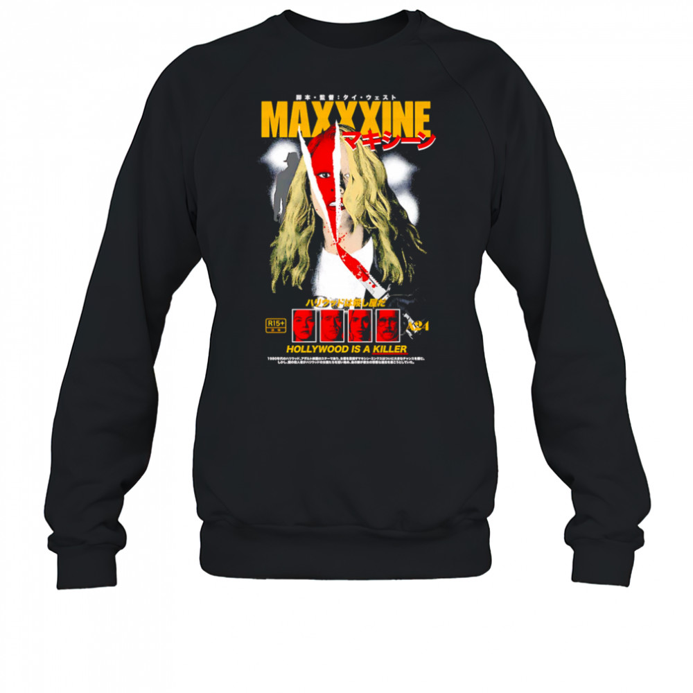 Maxxxine Hollywood is a killer graphic shirt Sweatshirt