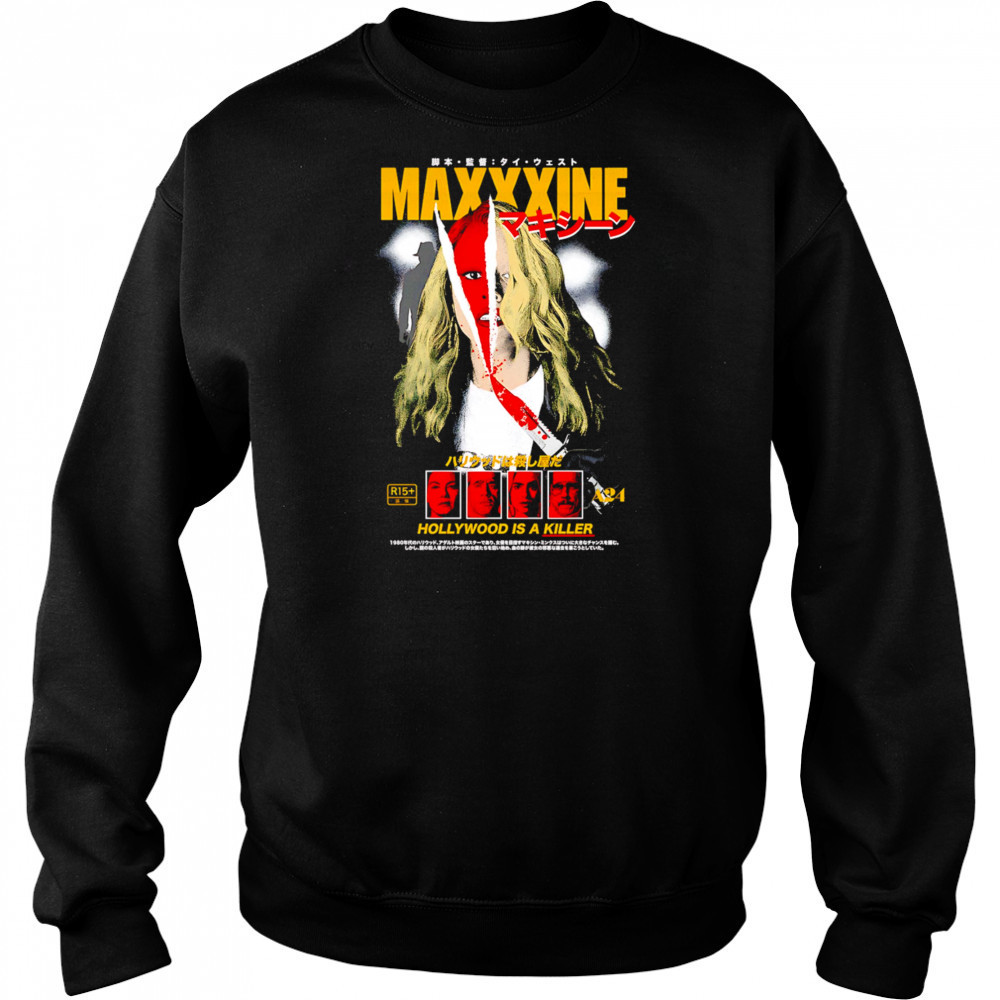 Maxxxine Hollywood is a killer graphic shirt Hoodie