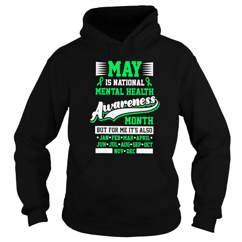 May is National Mental Health Awareness Month Positive Classic shirt Sweatshirt