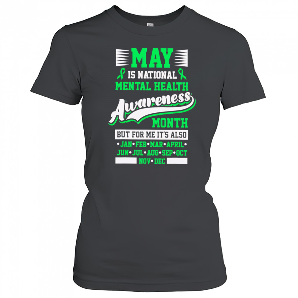 May is National Mental Health Awareness Month Positive Classic shirt Women's T-shirt