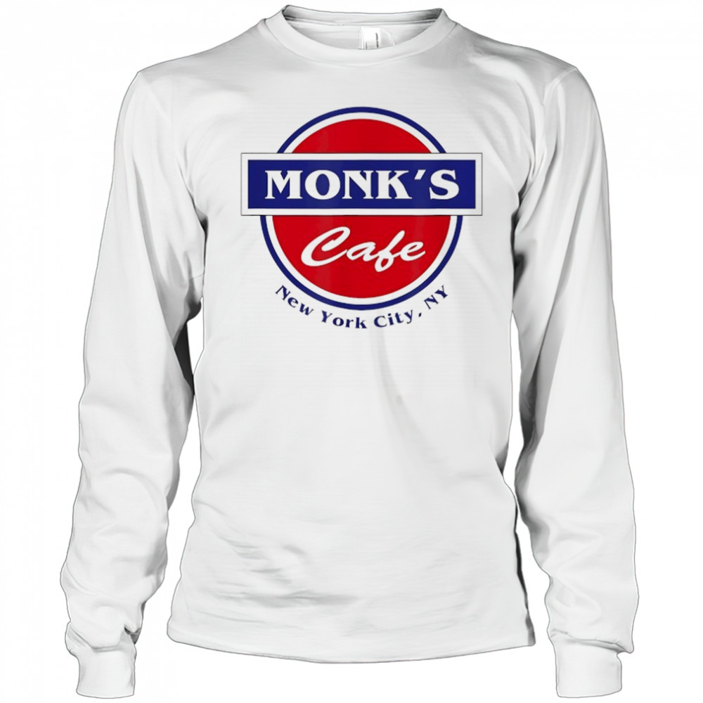 Monk’s Cafe New York City NY logo shirt Long Sleeved