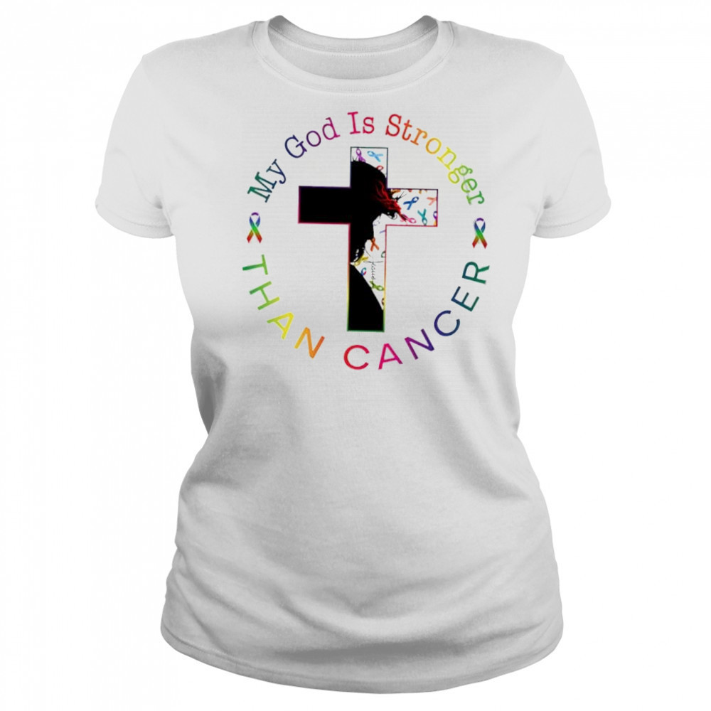 My God Is Stronger Than Cancer shirt Women's T-shirt