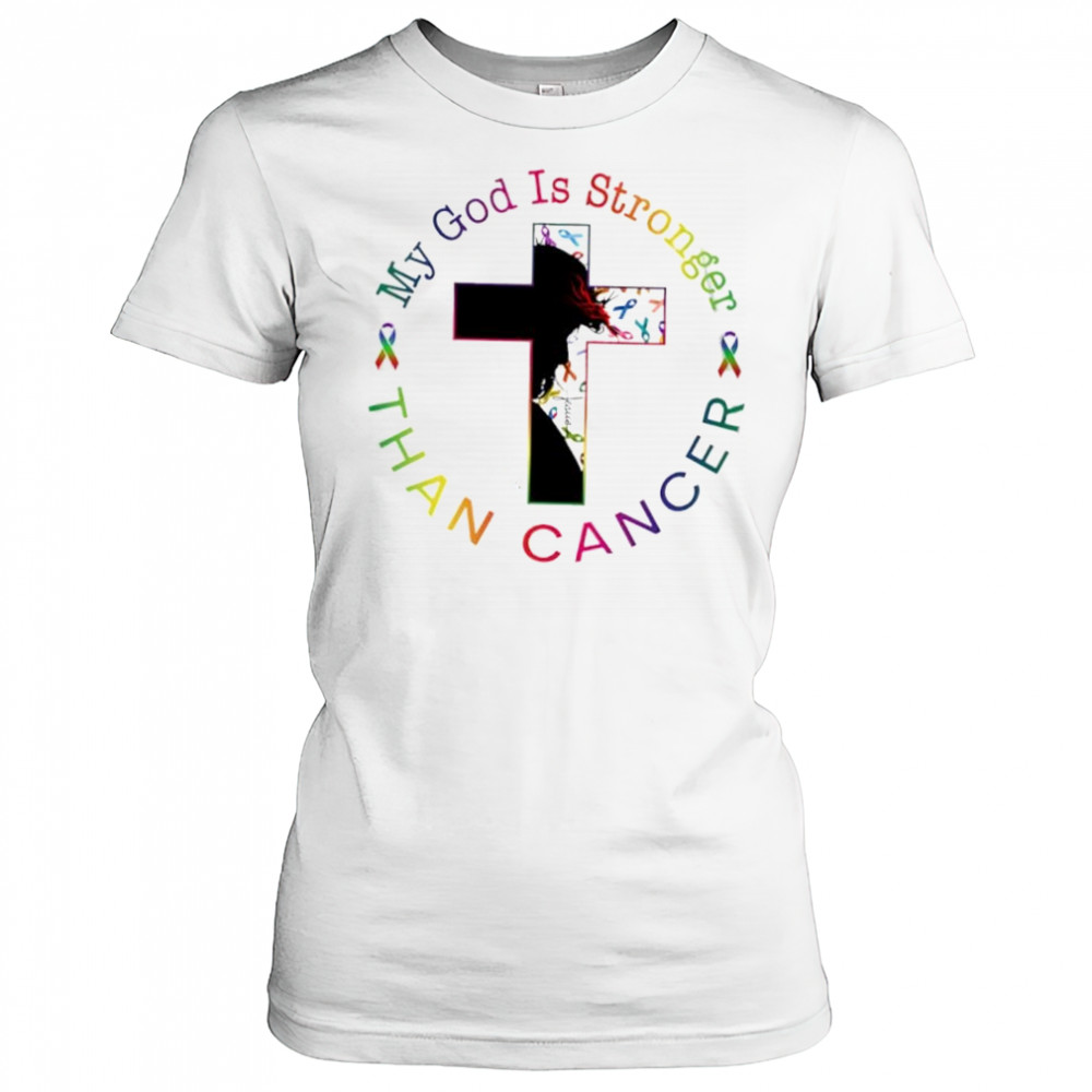 My God Is Stronger Than Cancer shirt Women's T-shirt