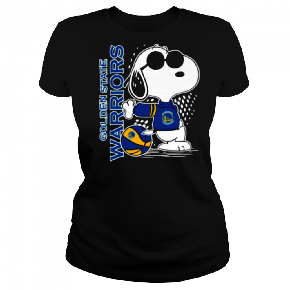 Peanuts Snoopy Golden State Warriors Basketball 2025 Shirt Women's T-shirt