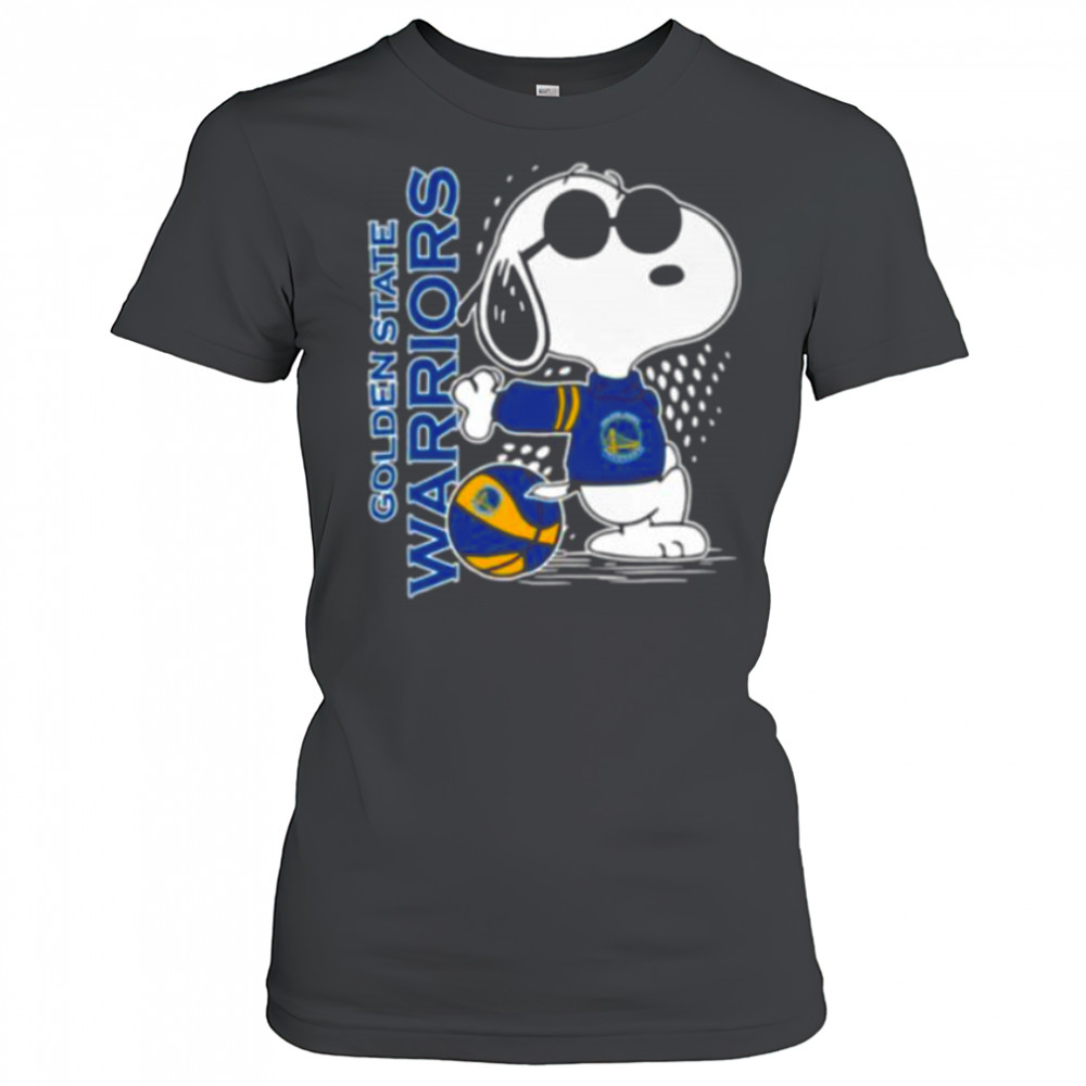 Peanuts Snoopy Golden State Warriors Basketball 2025 Shirt Women's T-shirt