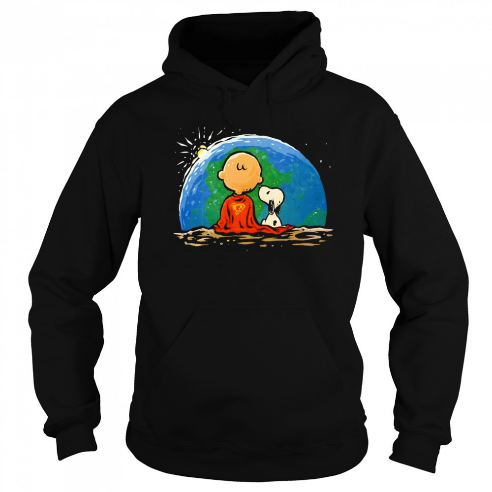 Peanuts Super Earthrise shirt Sweatshirt