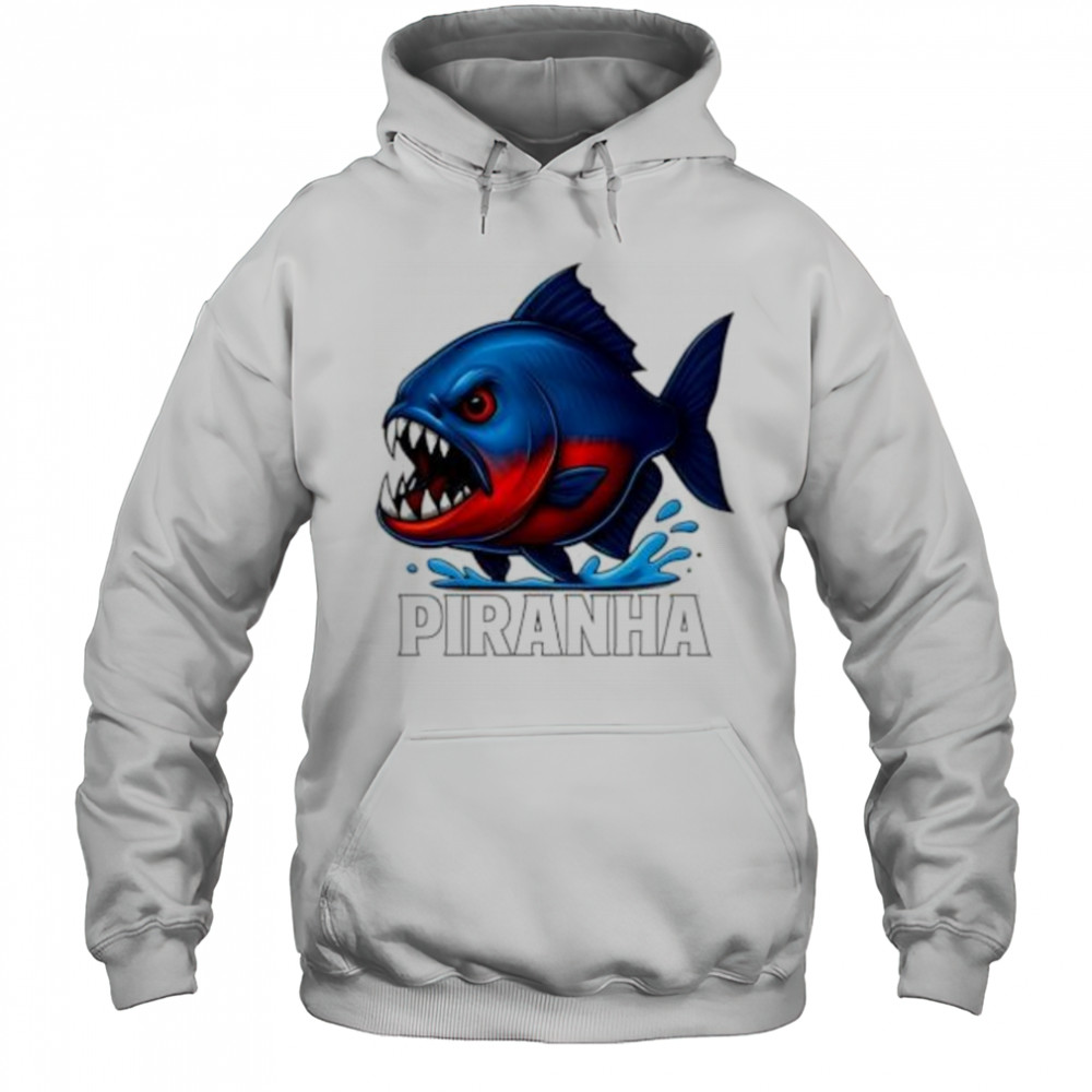 Piranha Fish shirt Hoodie