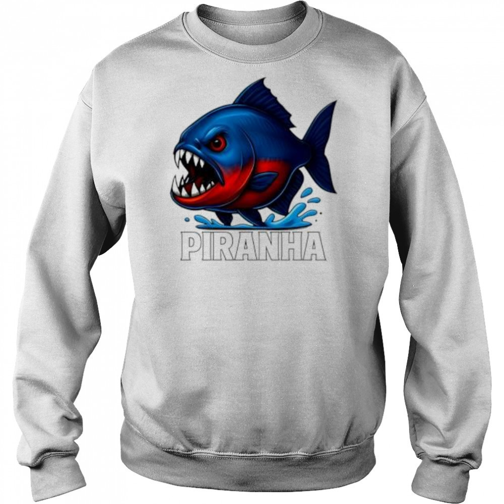 Piranha Fish shirt Hoodie