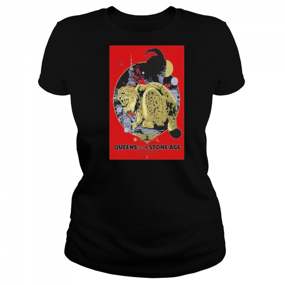 Queens of the stone age 2025 budapest shirt Women's T-shirt