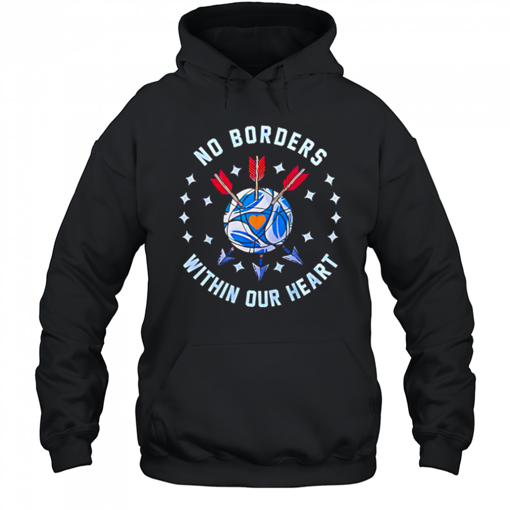 San Diego FC No Borders Within Our Heart shirt Hoodie