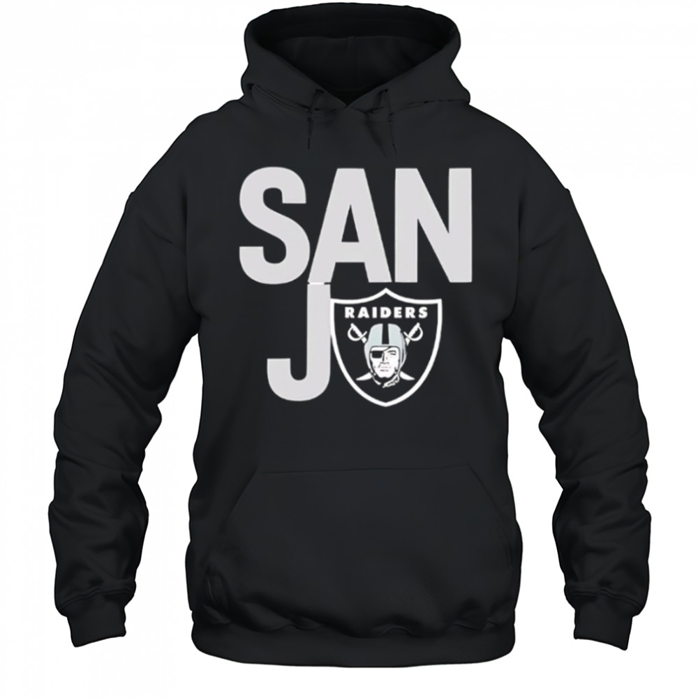 San Jo Las Vegas Raiders logo shirt Hoodie
