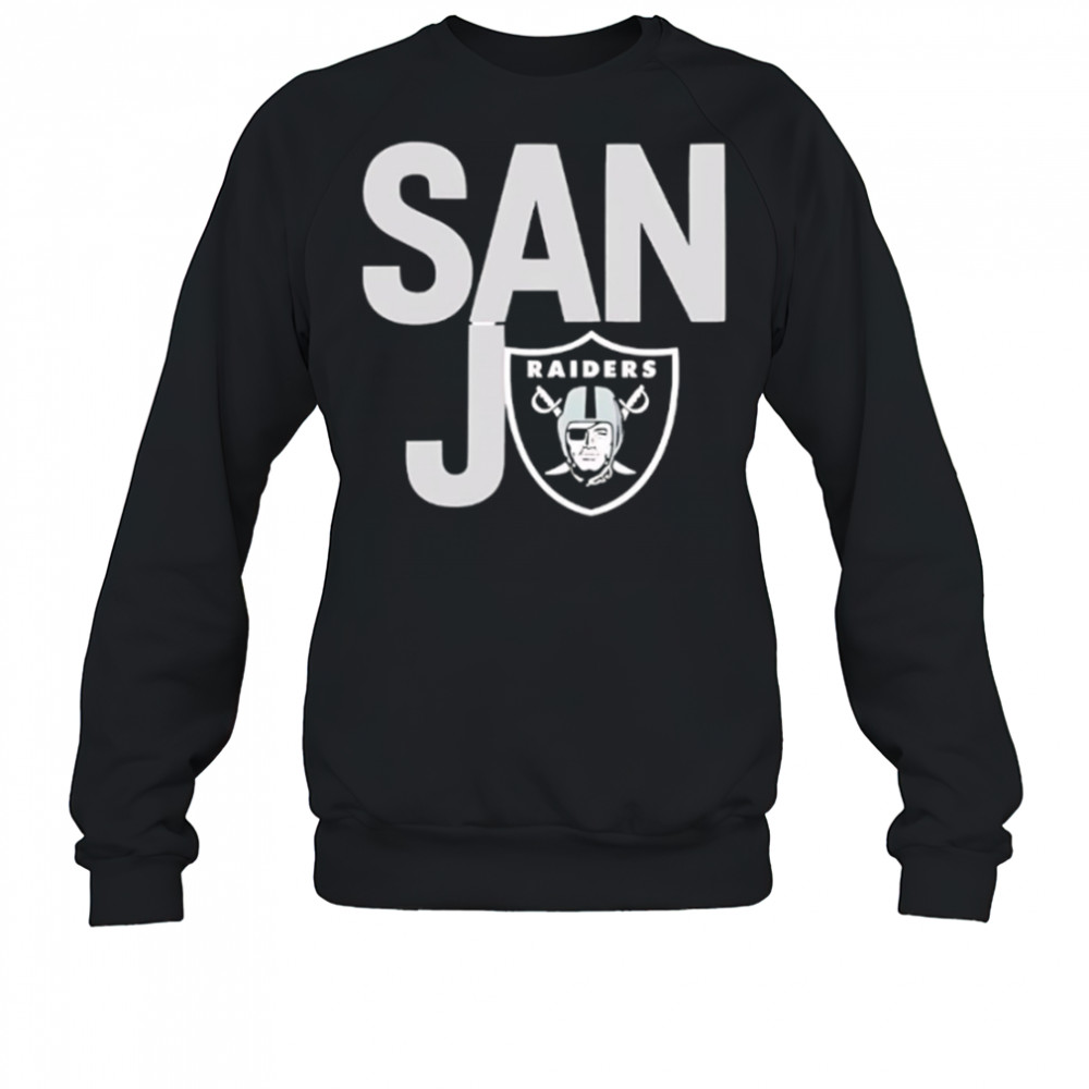 San Jo Las Vegas Raiders logo shirt Sweatshirt