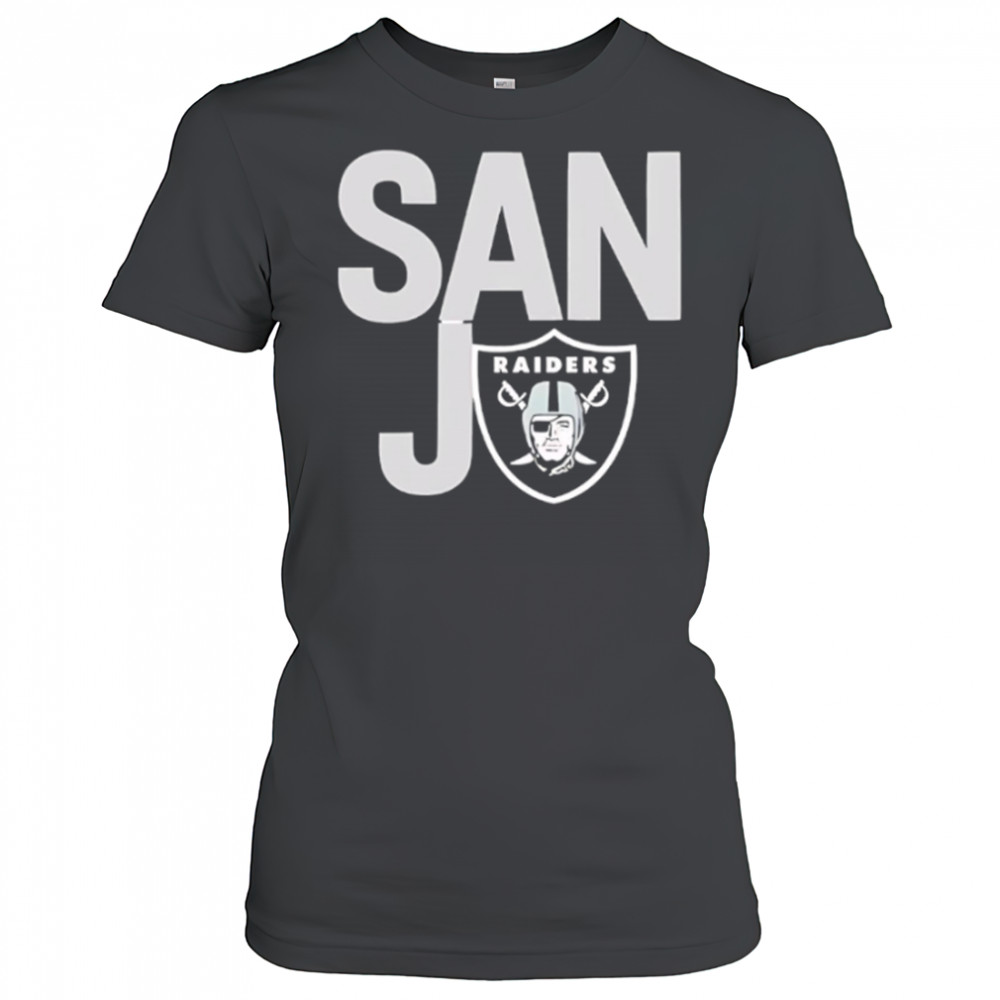 San Jo Las Vegas Raiders logo shirt Women's T-shirt