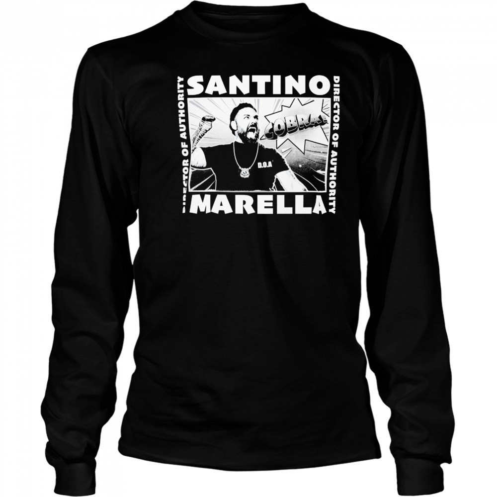 Santino Marella Cobra Comic T-shirt Long Sleeved