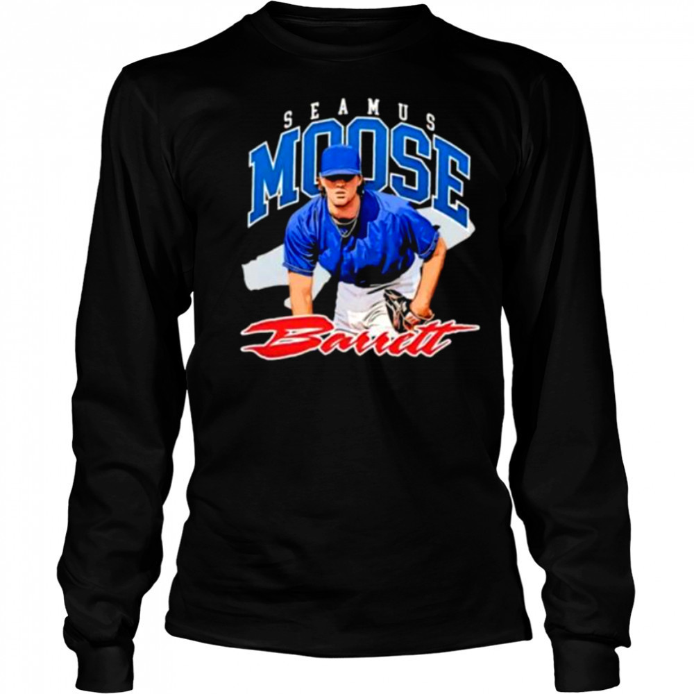 Seamus Barrett moose LA Dodgers shirt Long Sleeved