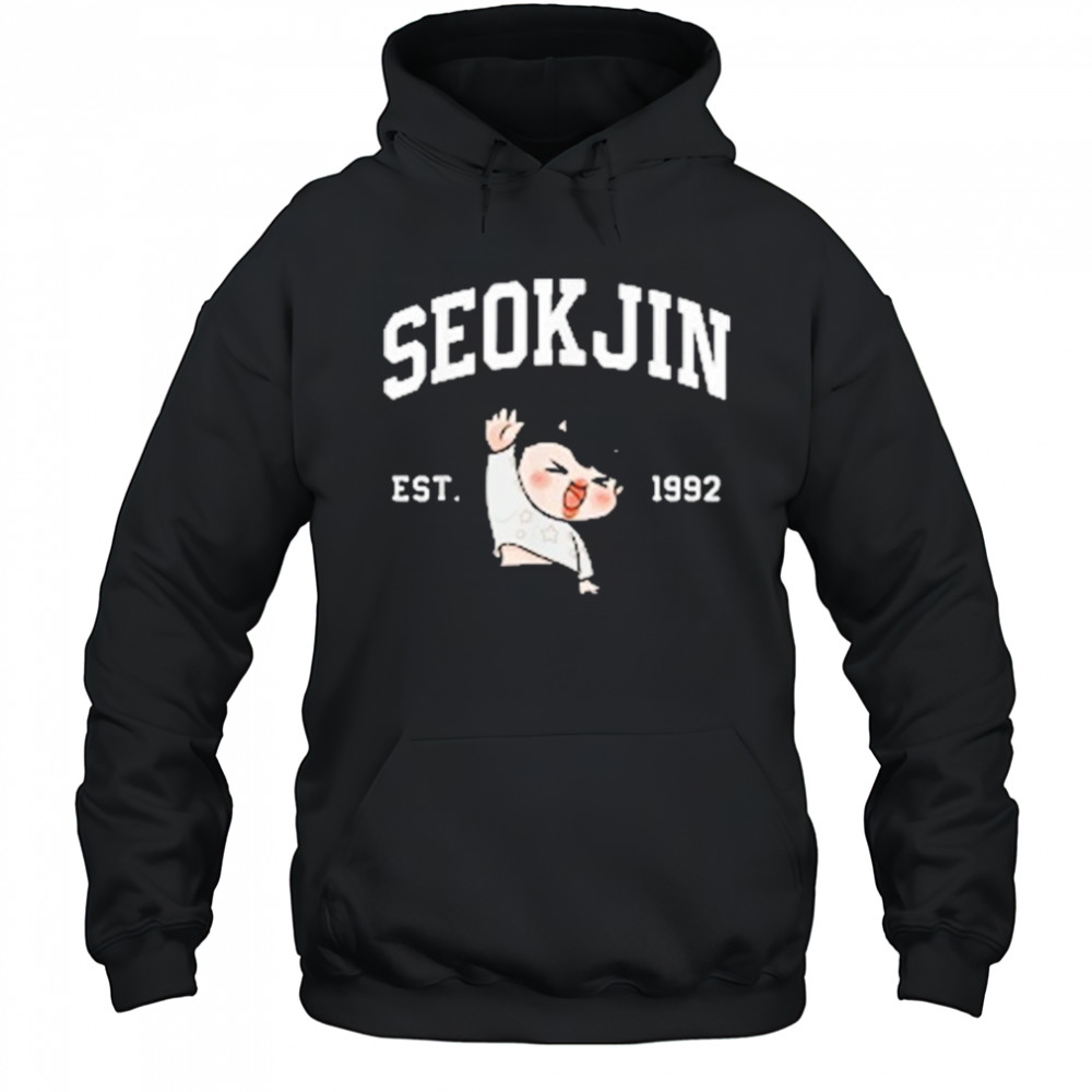 Seokjin Est.1992 Chibi Shirt Hoodie